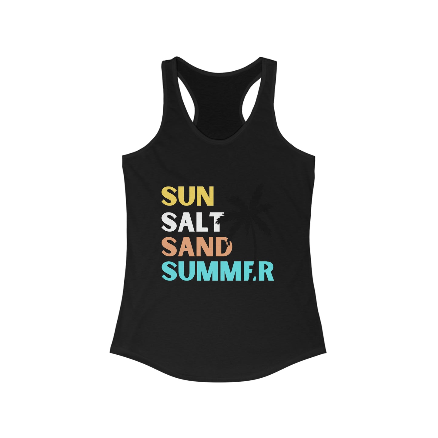Sun Salt Sand Summer Women's Ideal Racerback Tank