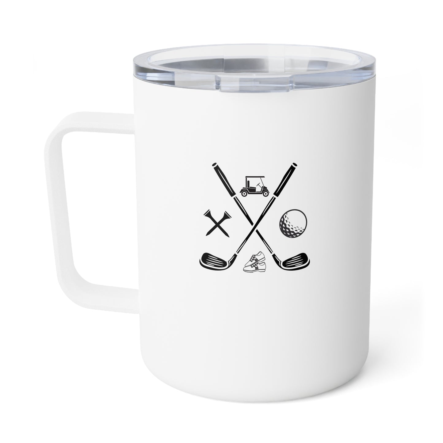 Insulated Coffee Mug, 10oz All about Golf