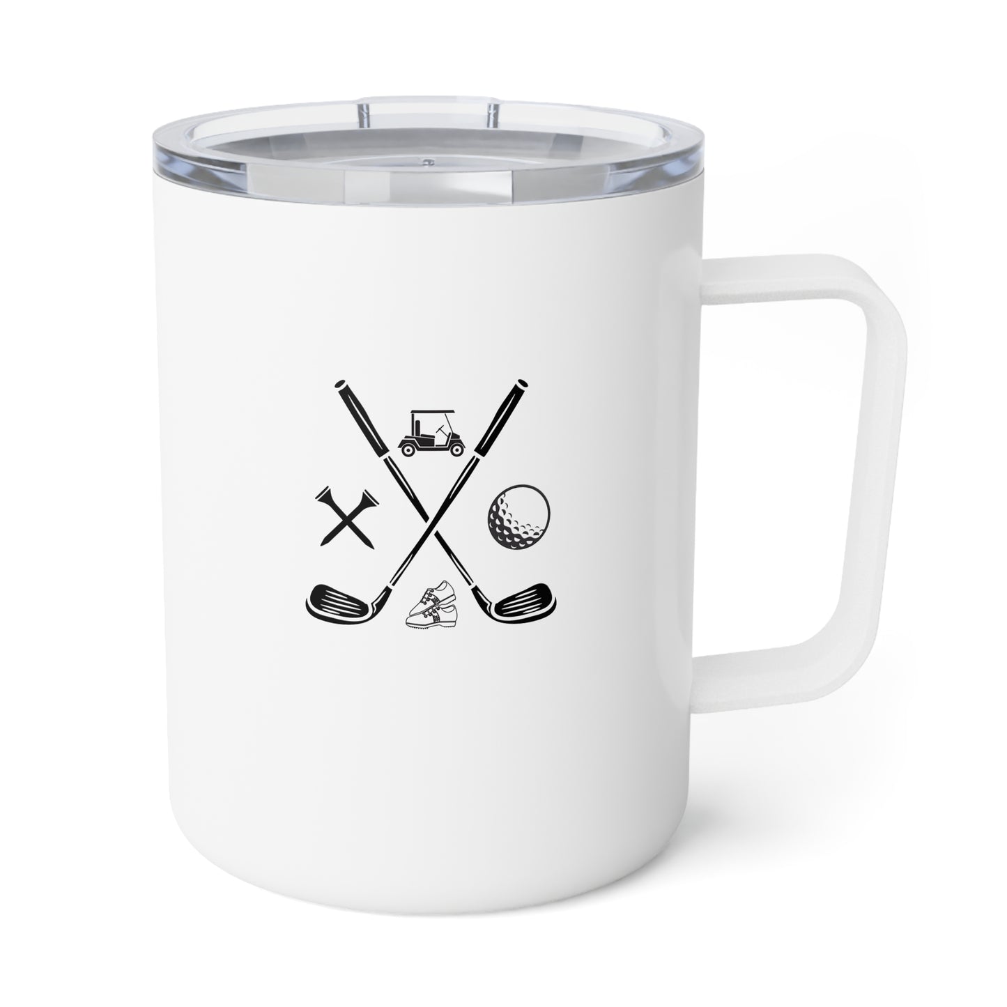 Insulated Coffee Mug, 10oz All about Golf