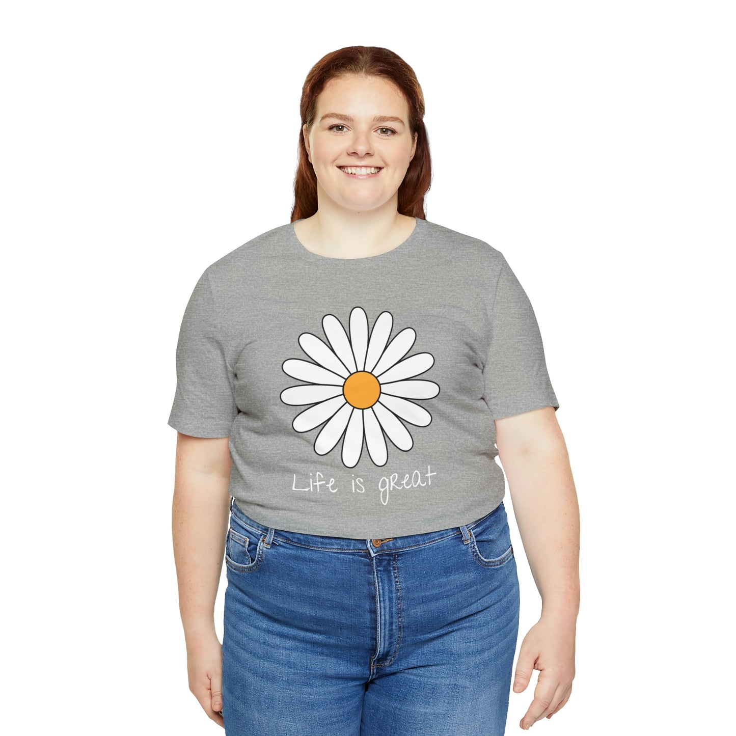Life is great Unisex Jersey Short Sleeve Tee