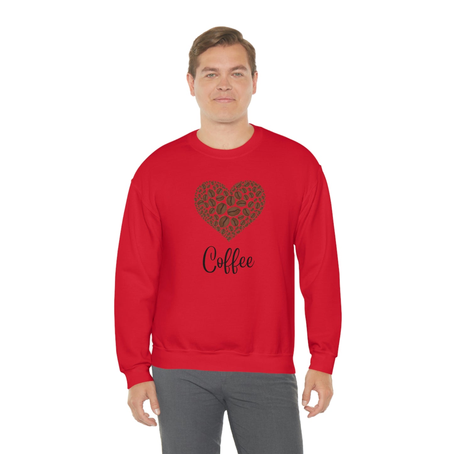 Coffee Unisex Heavy Blend™ Crewneck Sweatshirt
