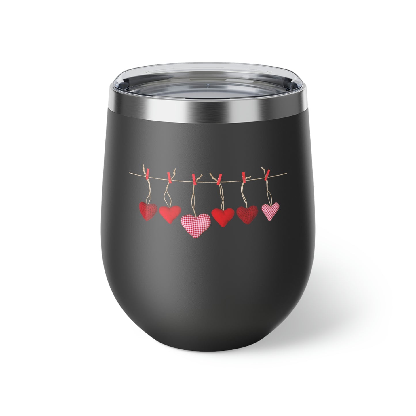 Heart String Copper Vacuum Insulated Cup, 12oz