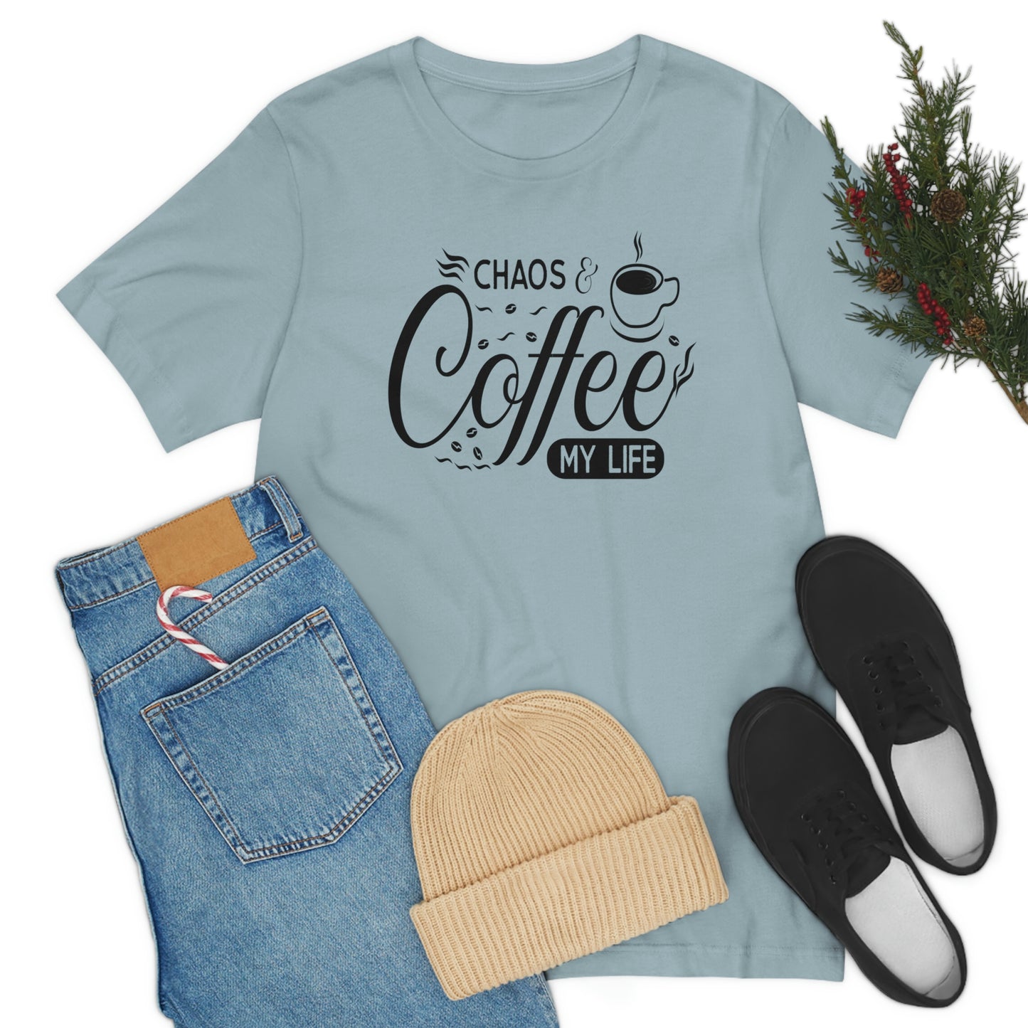 Chaos Coffee Unisex Jersey Short Sleeve Tee