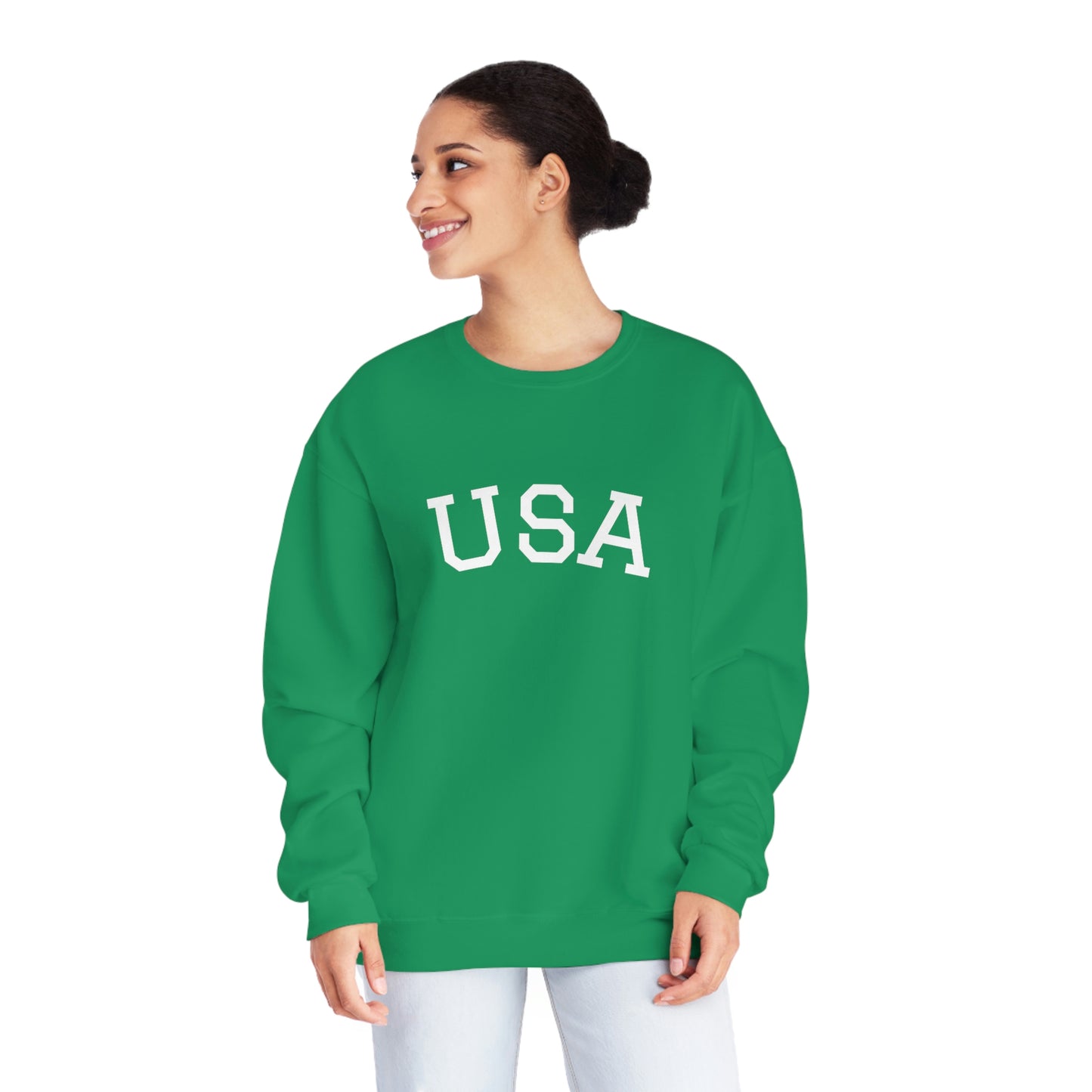USA Unisex NuBlend® Crewneck Sweatshirt