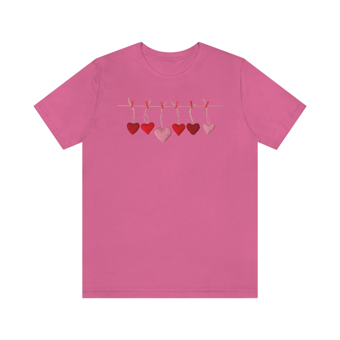 Heart String Unisex Jersey Short Sleeve Tee
