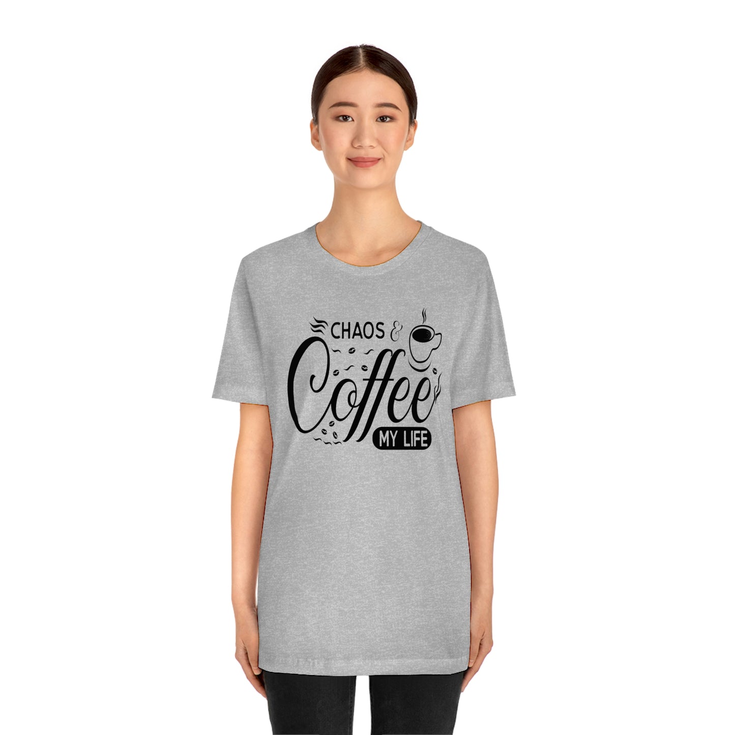 Chaos Coffee Unisex Jersey Short Sleeve Tee