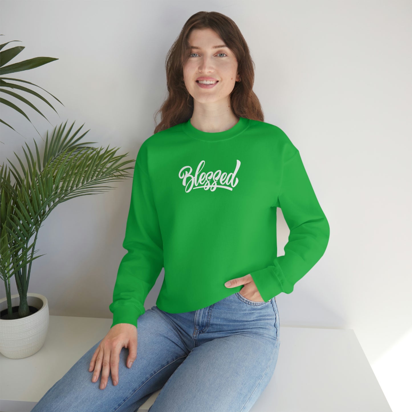 Blessed Unisex Heavy Blend™ Crewneck Sweatshirt