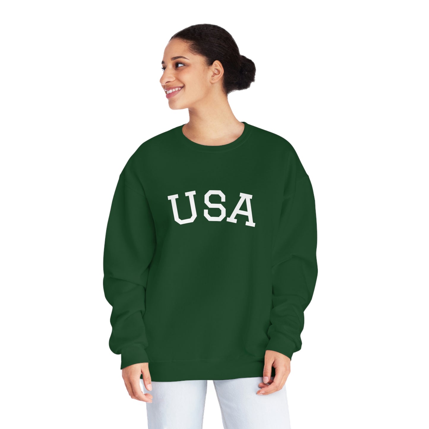 USA Unisex NuBlend® Crewneck Sweatshirt