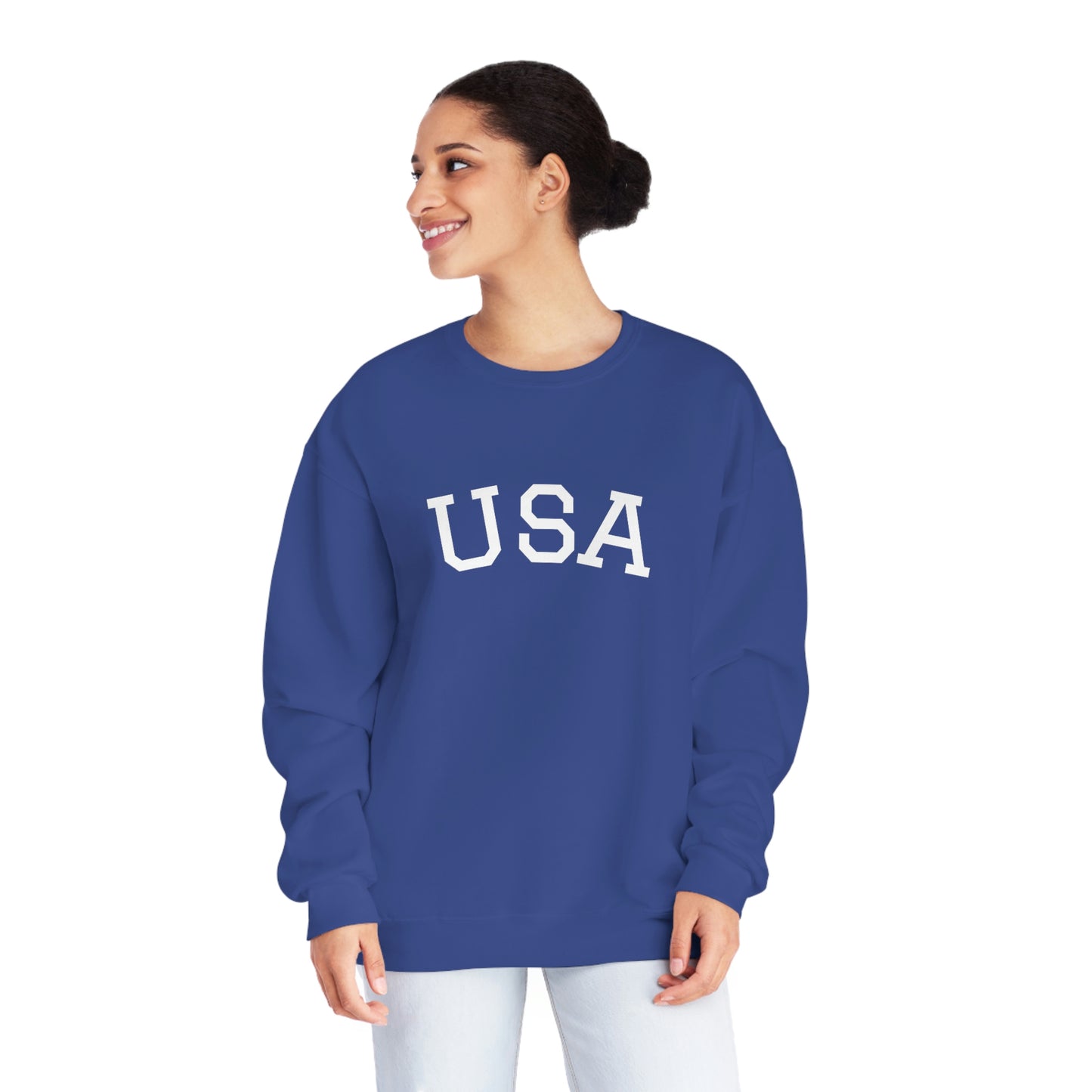 USA Unisex NuBlend® Crewneck Sweatshirt
