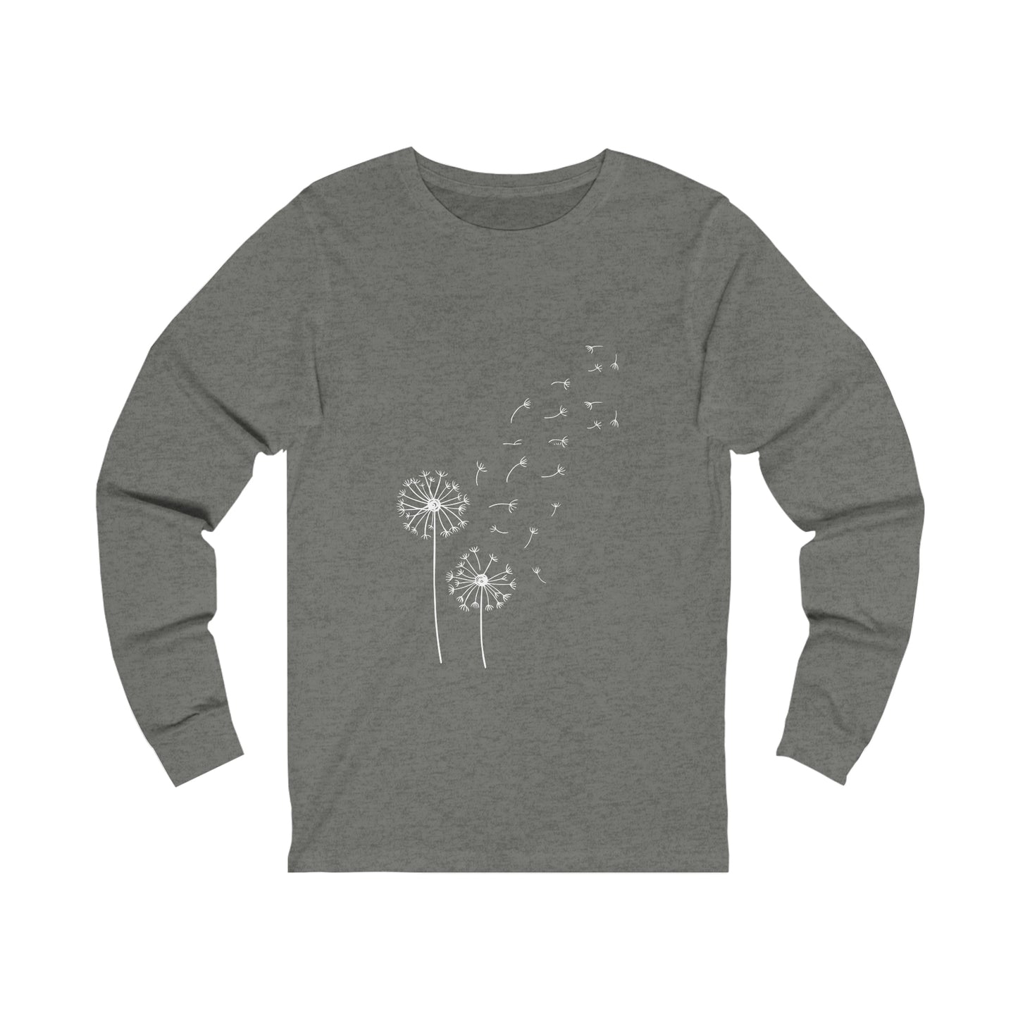 Blowing Dandelion Unisex Jersey Long Sleeve Tee
