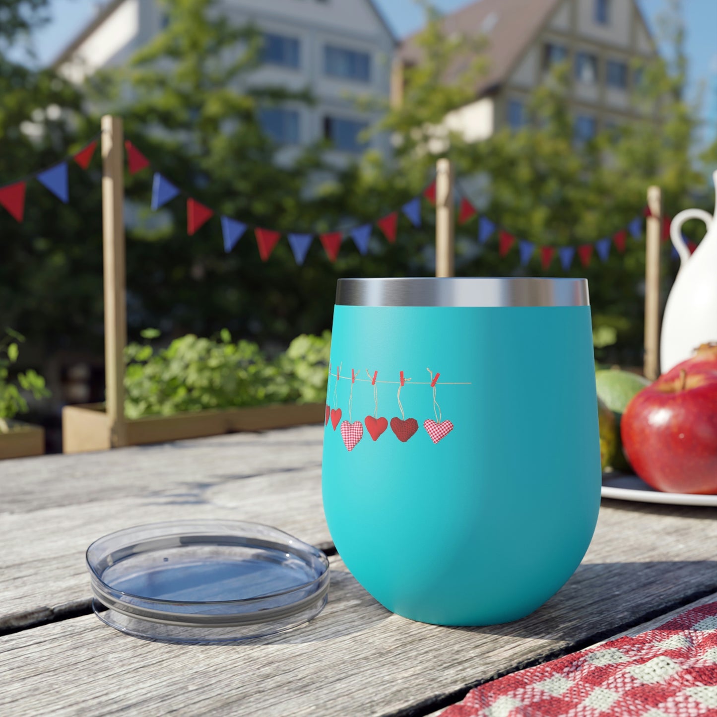 Heart String Copper Vacuum Insulated Cup, 12oz
