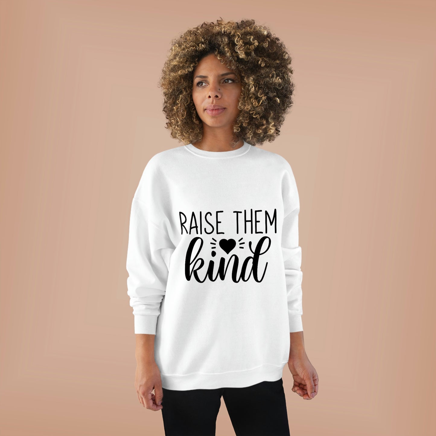 Raise them Kind Unisex EcoSmart® Crewneck Sweatshirt