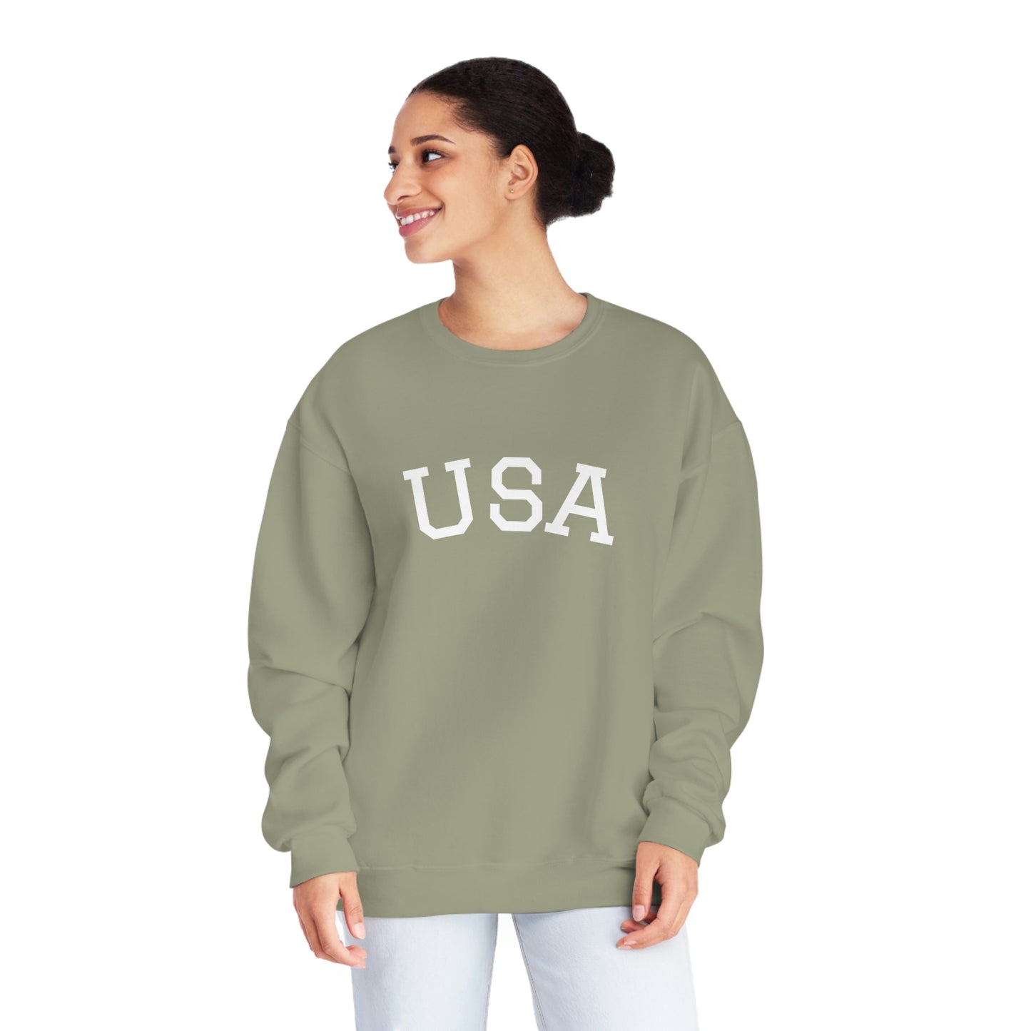 USA Unisex NuBlend® Crewneck Sweatshirt