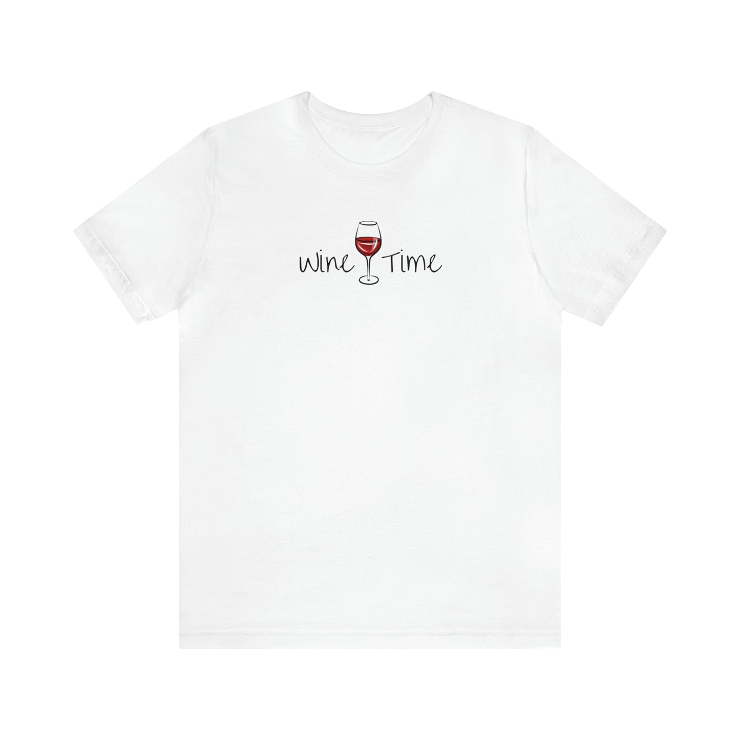 Wine Time Unisex Jersey Short Sleeve Tee