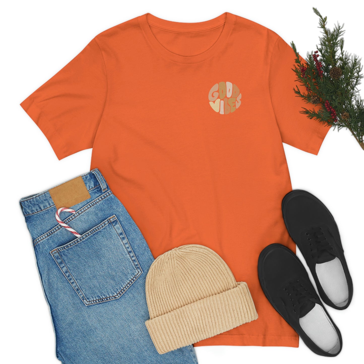 Good Vibes Unisex Jersey Short Sleeve Tee