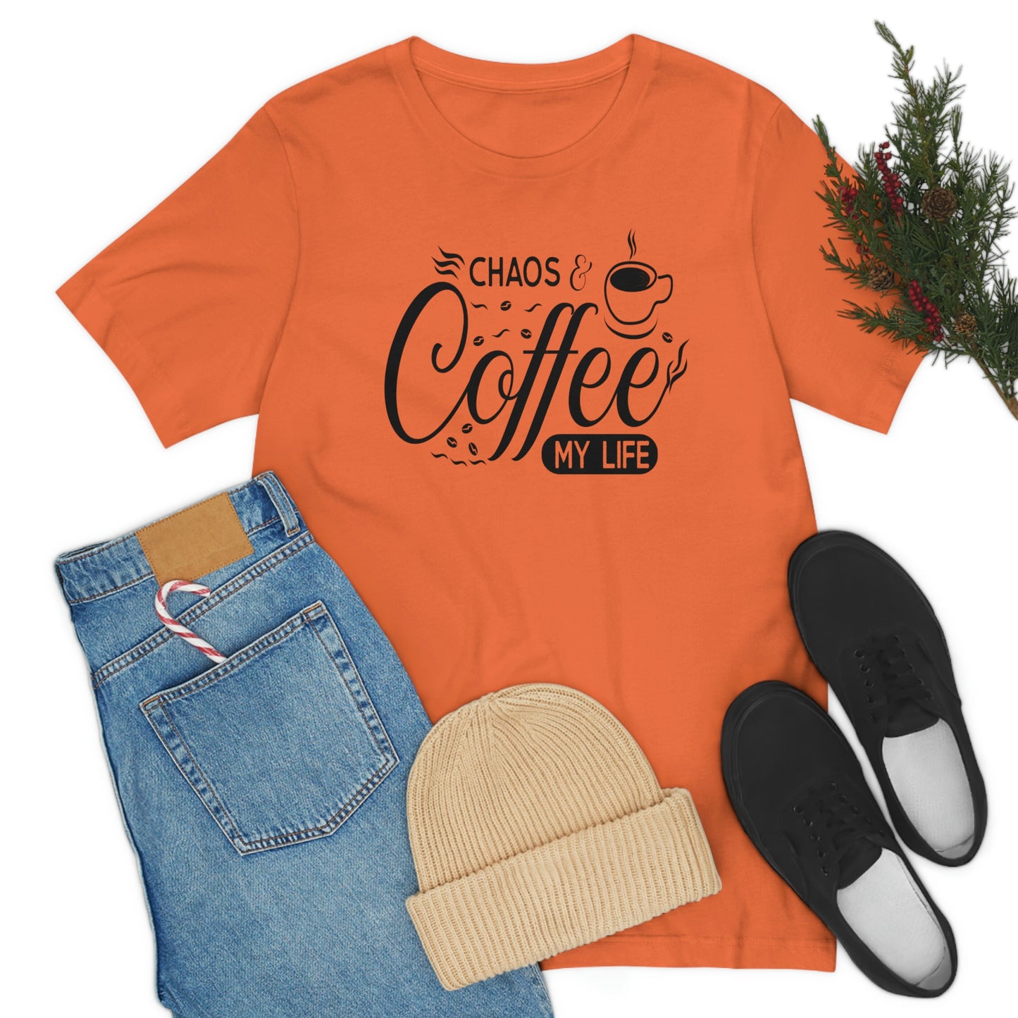 Chaos Coffee Unisex Jersey Short Sleeve Tee