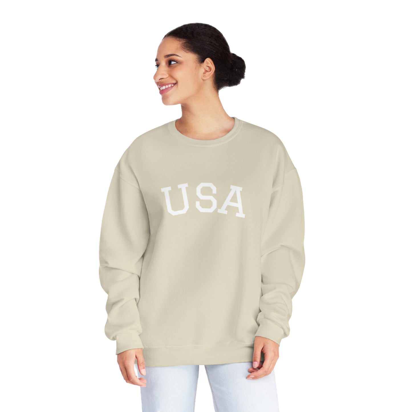 USA Unisex NuBlend® Crewneck Sweatshirt