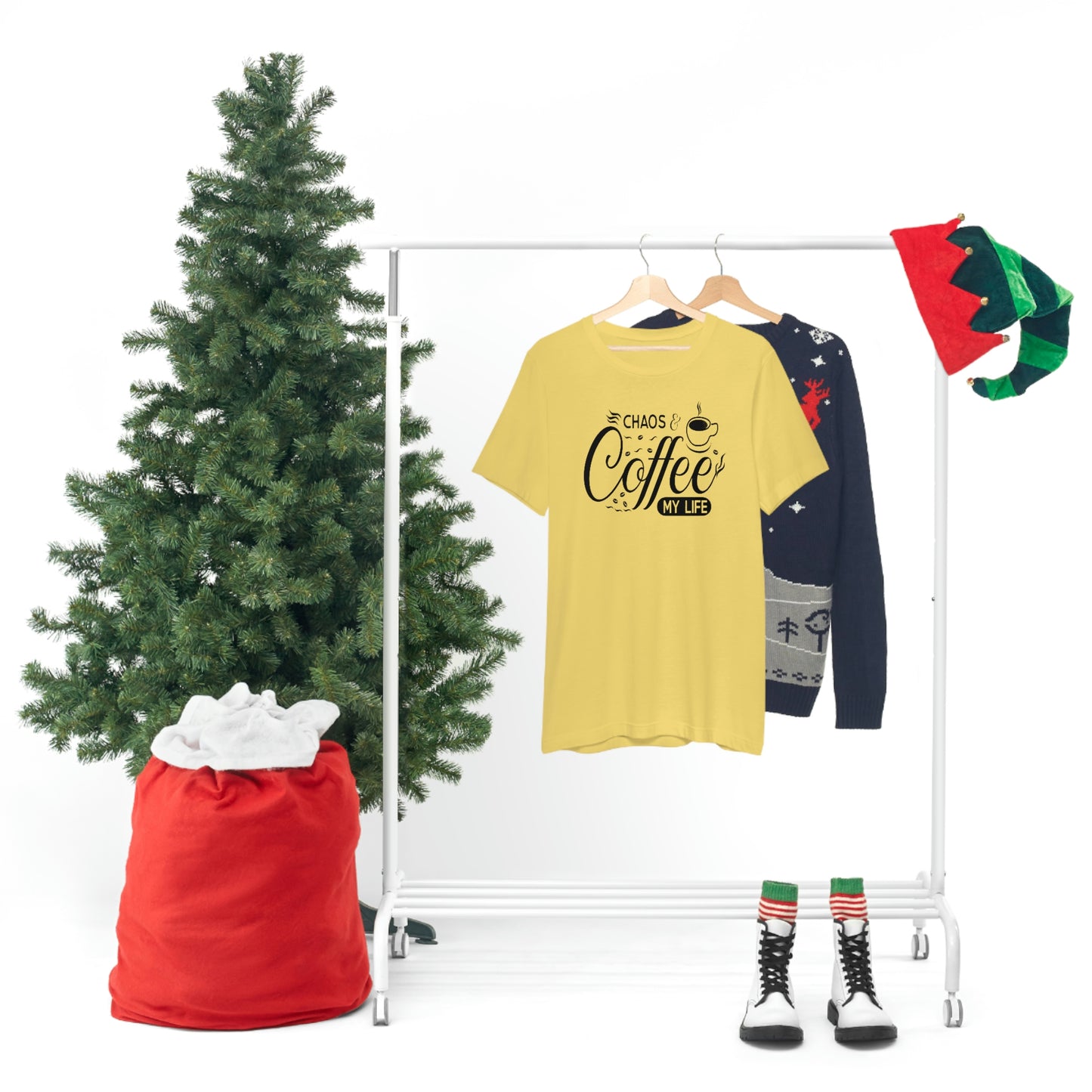 Chaos Coffee Unisex Jersey Short Sleeve Tee