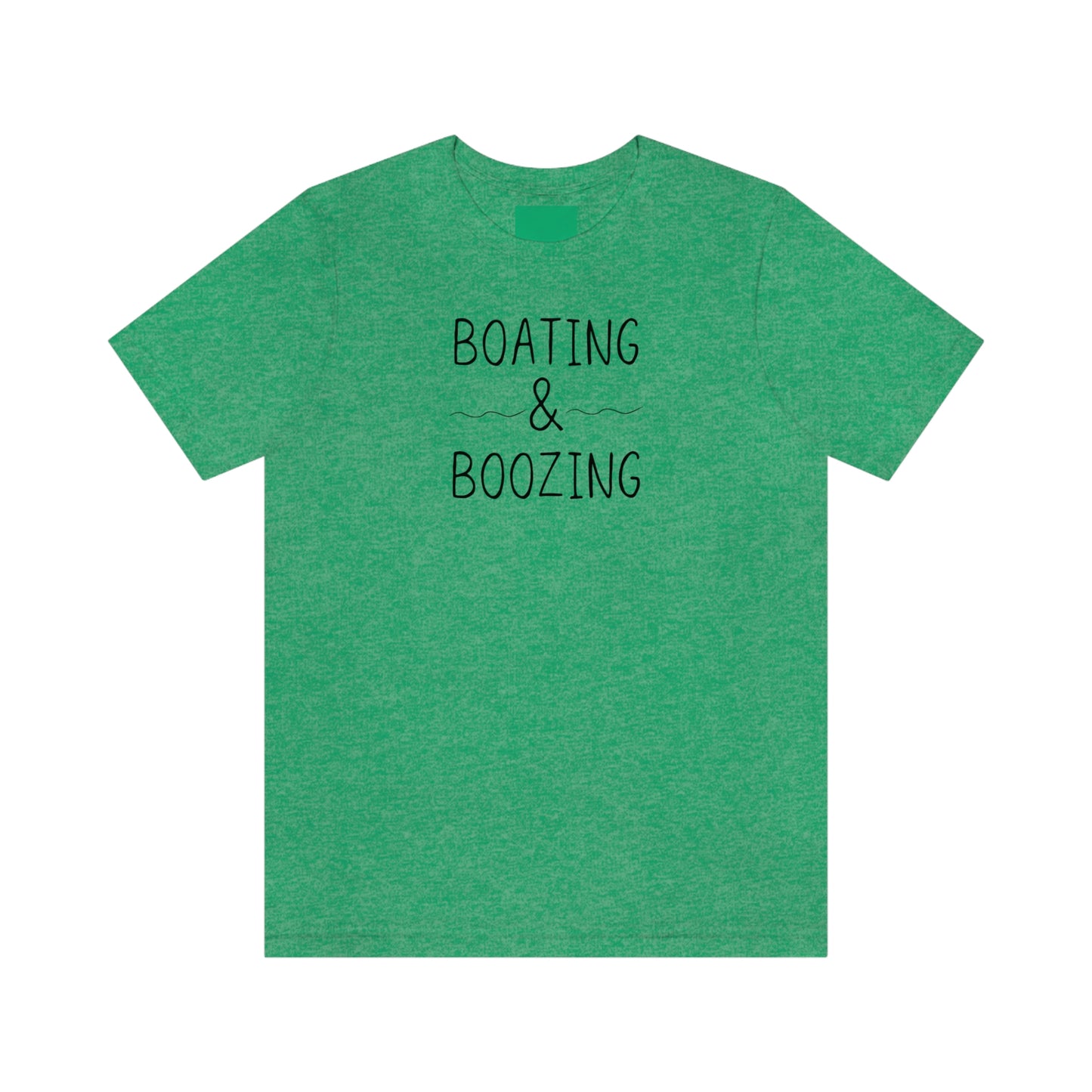 Boating & Boozing Unisex Jersey Short Sleeve Tee