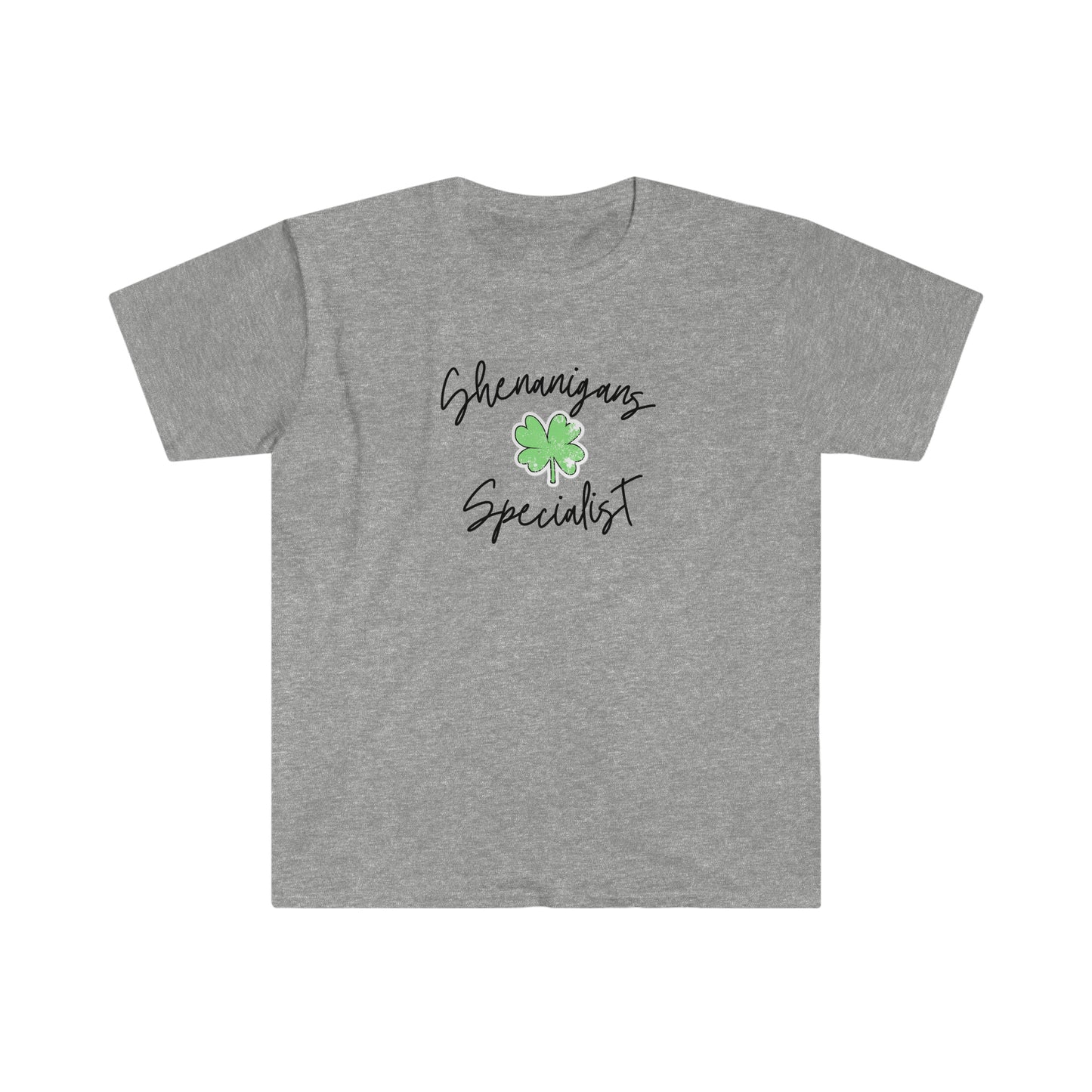 Shenanigans Specialist Shamrock Unisex Softstyle T-Shirt