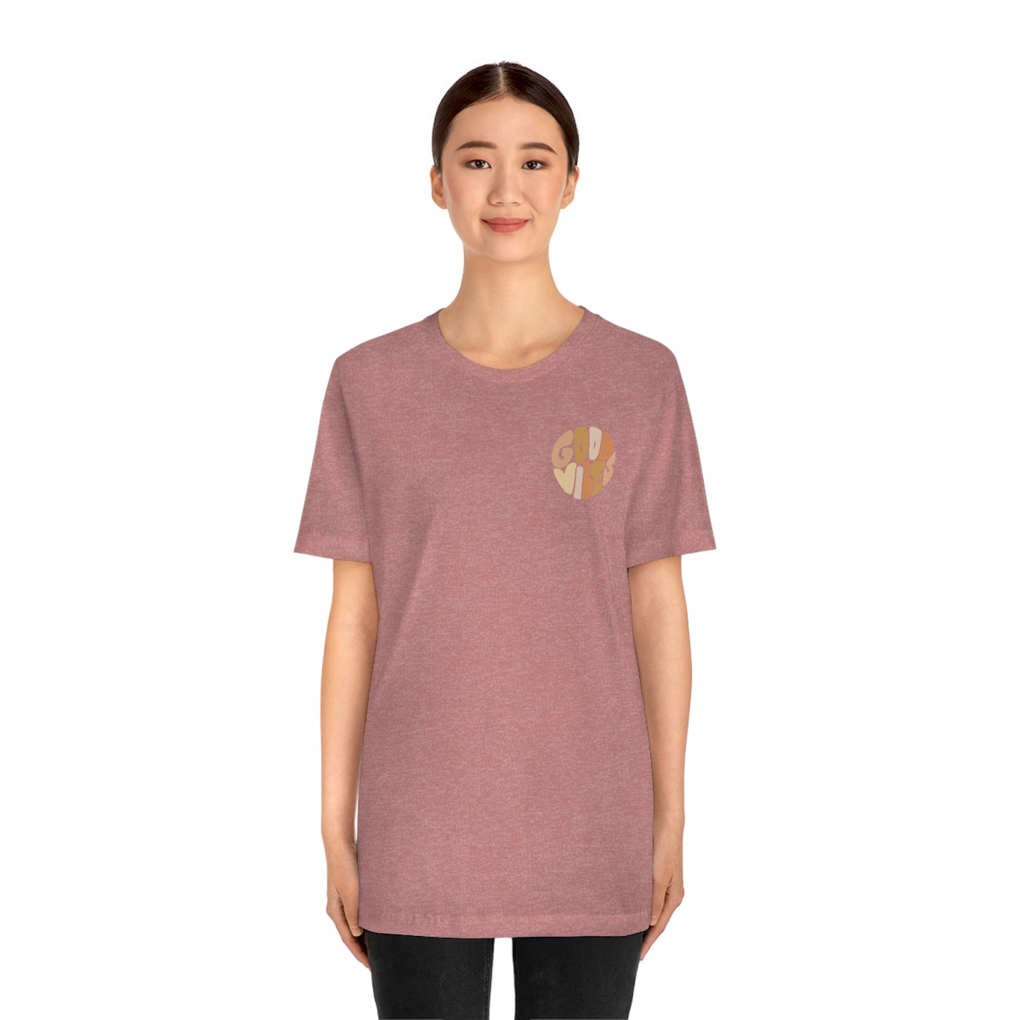 Good Vibes Unisex Jersey Short Sleeve Tee