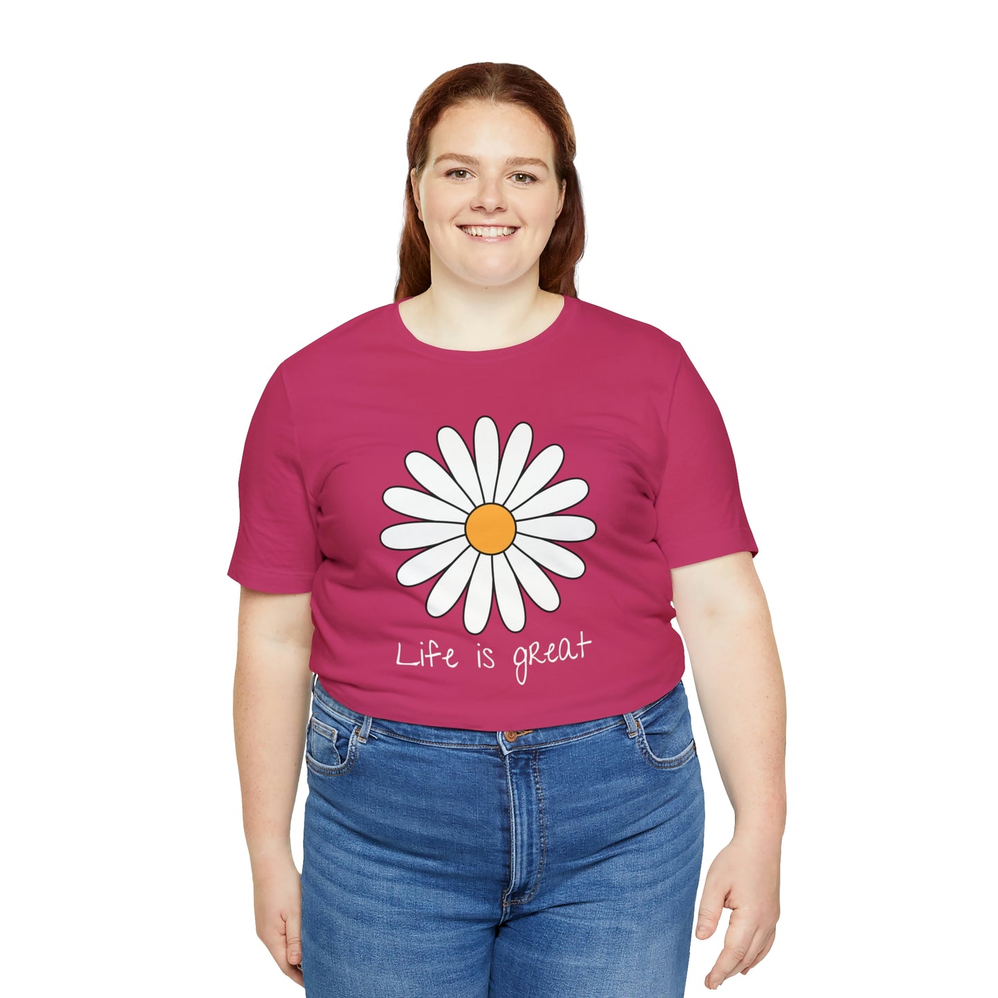 Life is great Unisex Jersey Short Sleeve Tee
