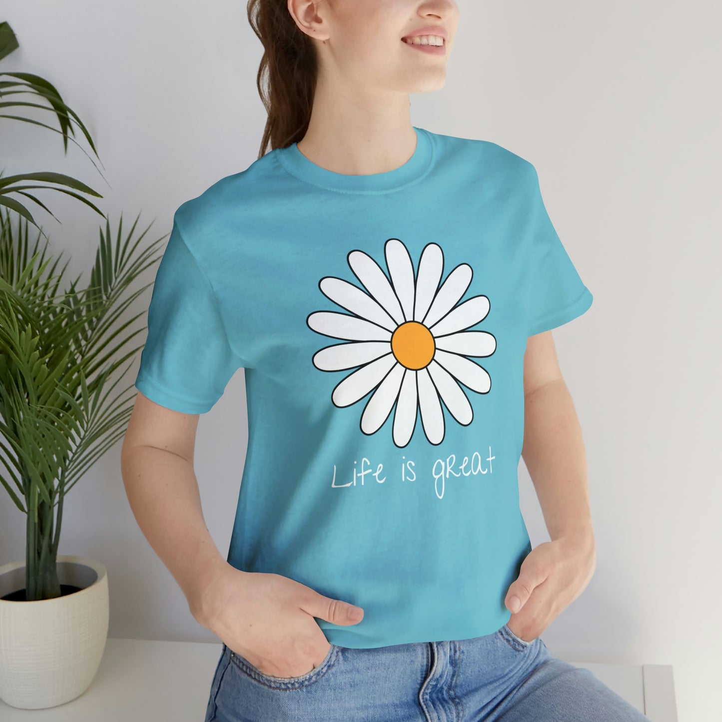Life is great Unisex Jersey Short Sleeve Tee
