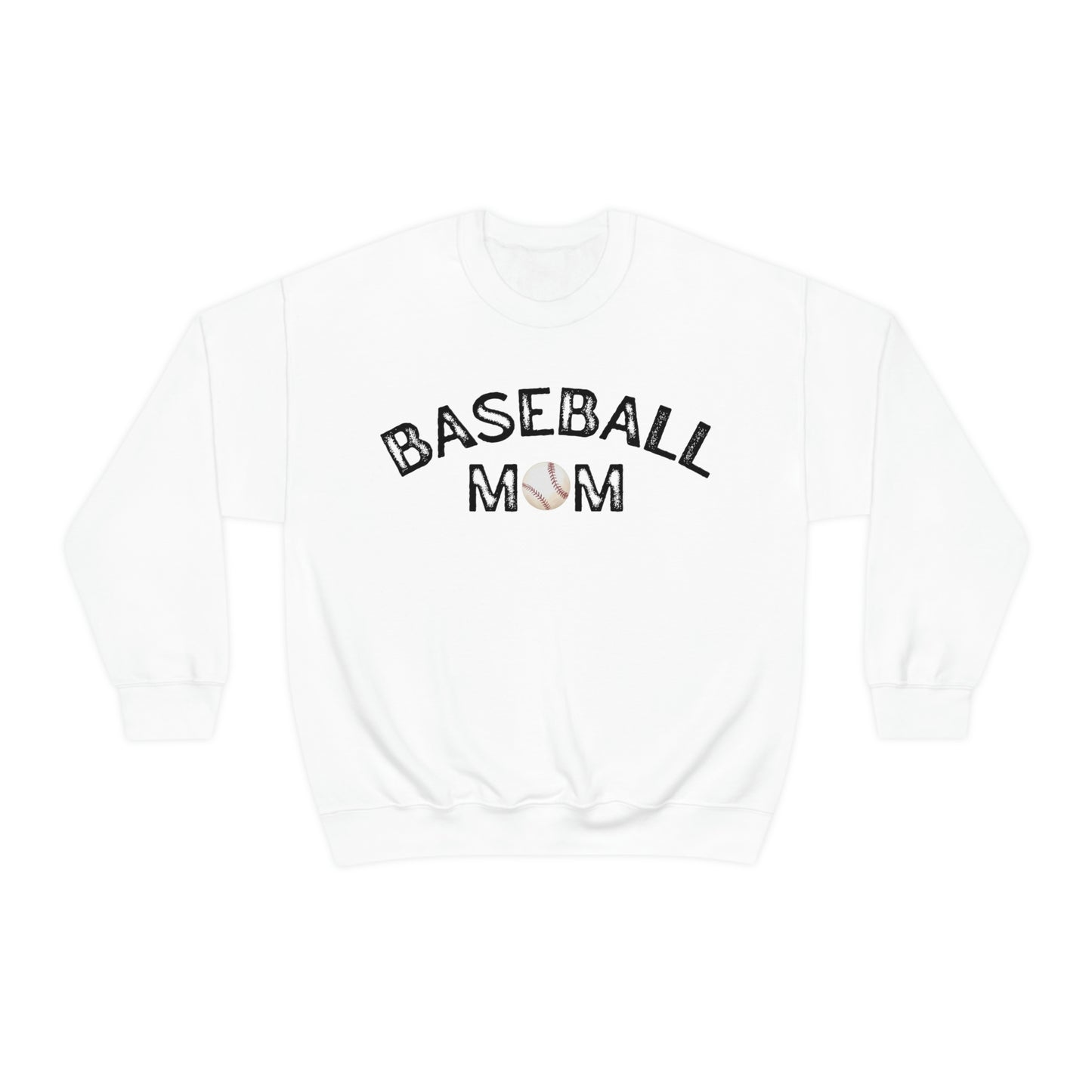 Baseball Mom Unisex Heavy Blend Crewneck Sweatshirt