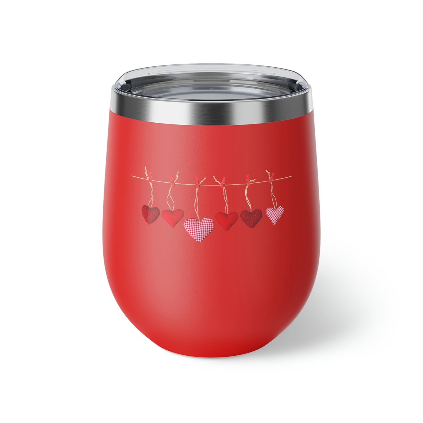 Heart String Copper Vacuum Insulated Cup, 12oz