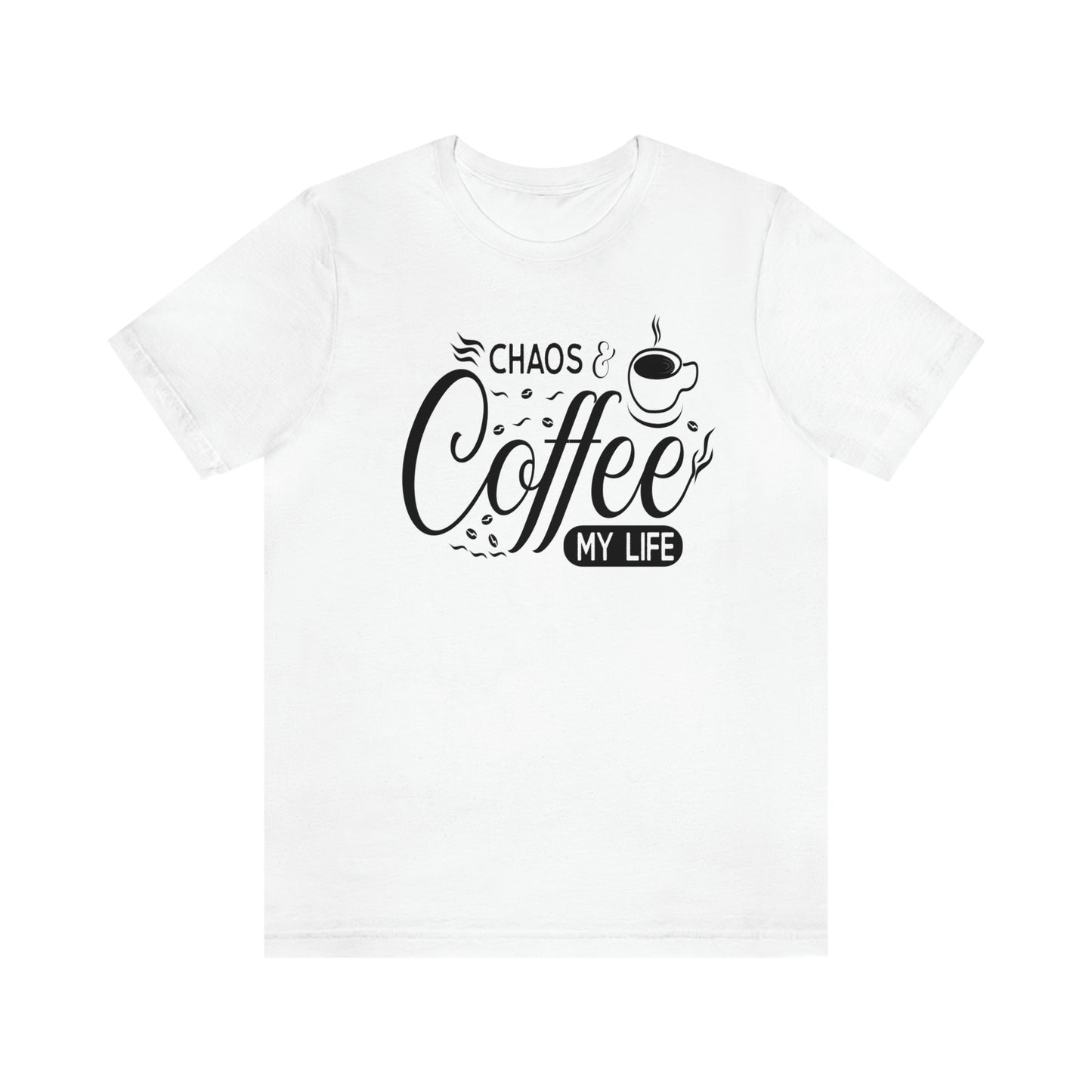 Chaos Coffee Unisex Jersey Short Sleeve Tee