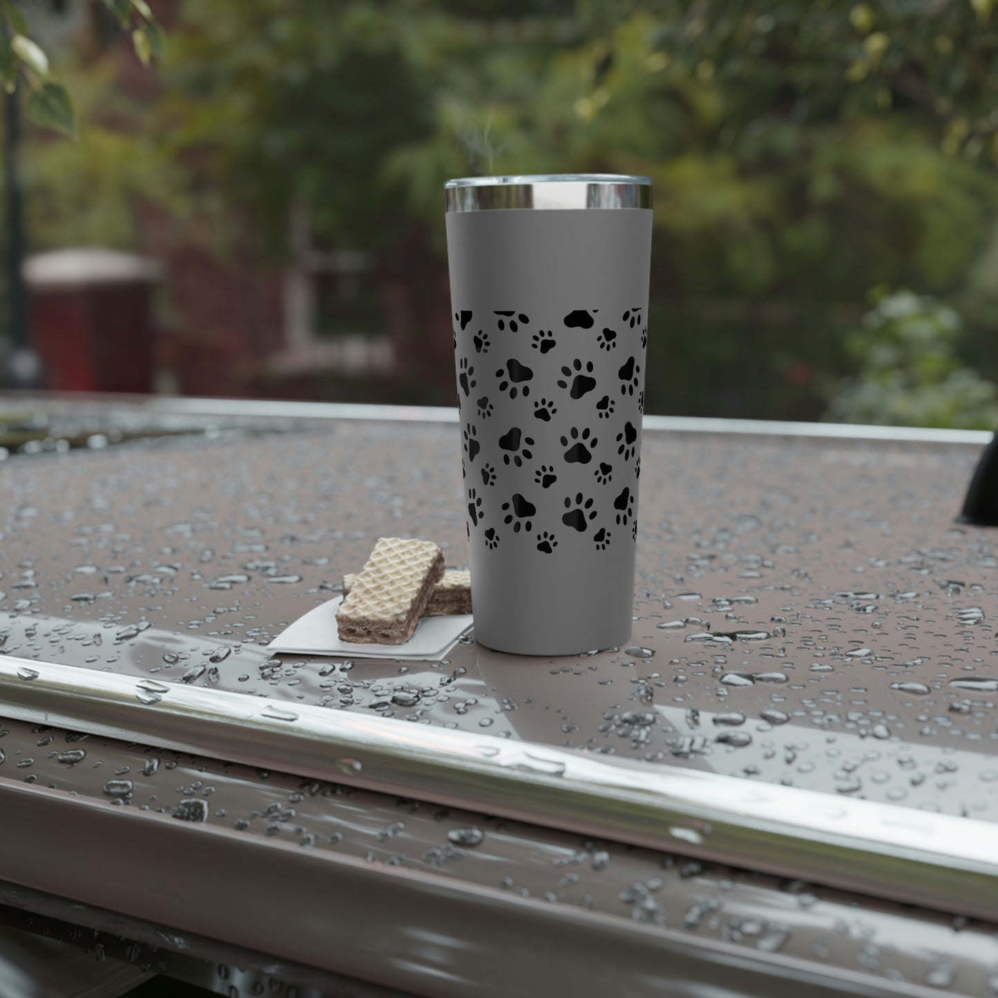 Paw Print Copper Vacuum Insulated Tumbler, 22oz