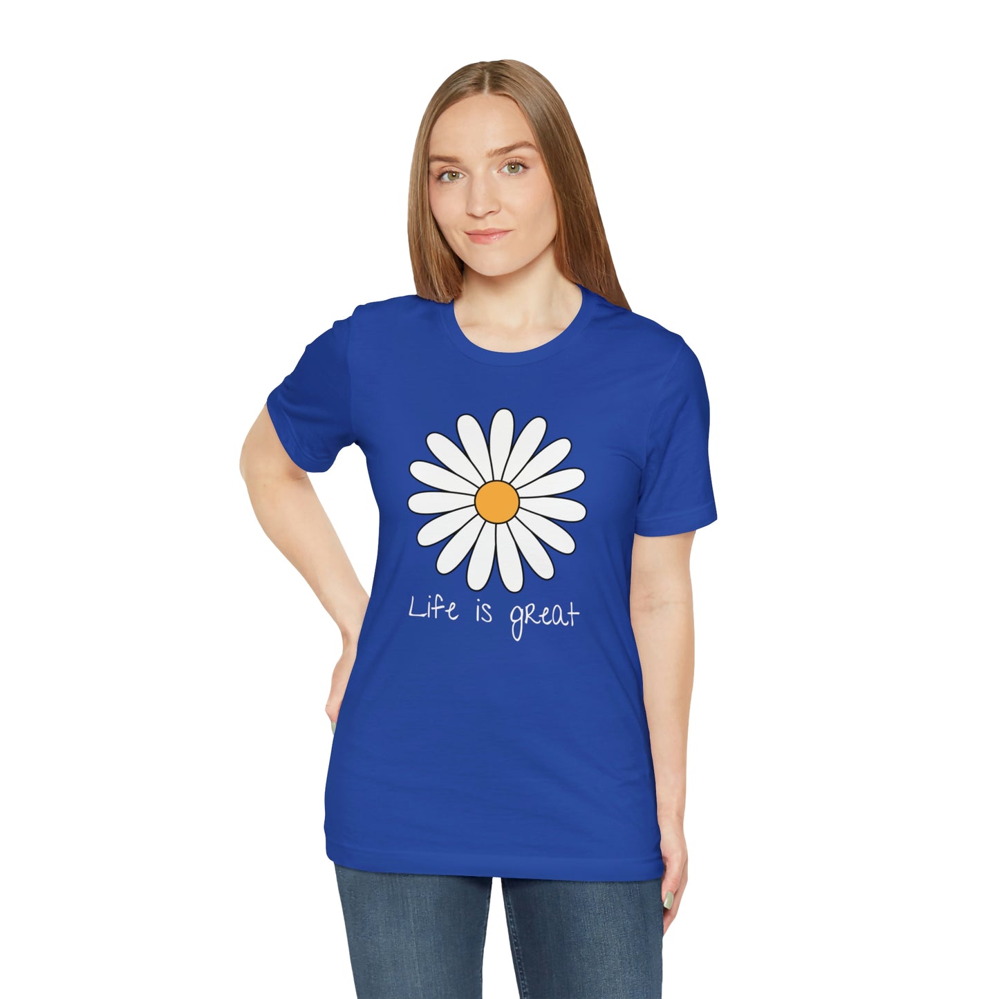 Life is great Unisex Jersey Short Sleeve Tee