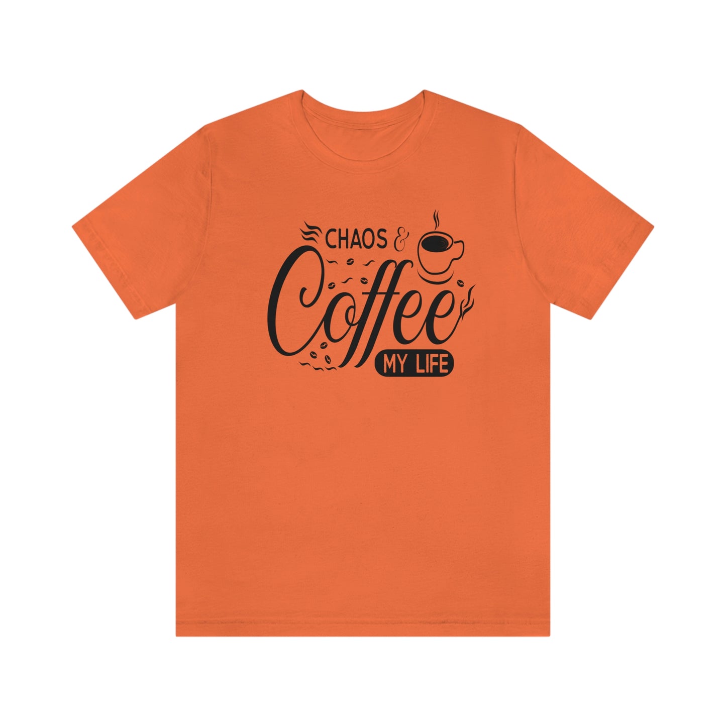 Chaos Coffee Unisex Jersey Short Sleeve Tee