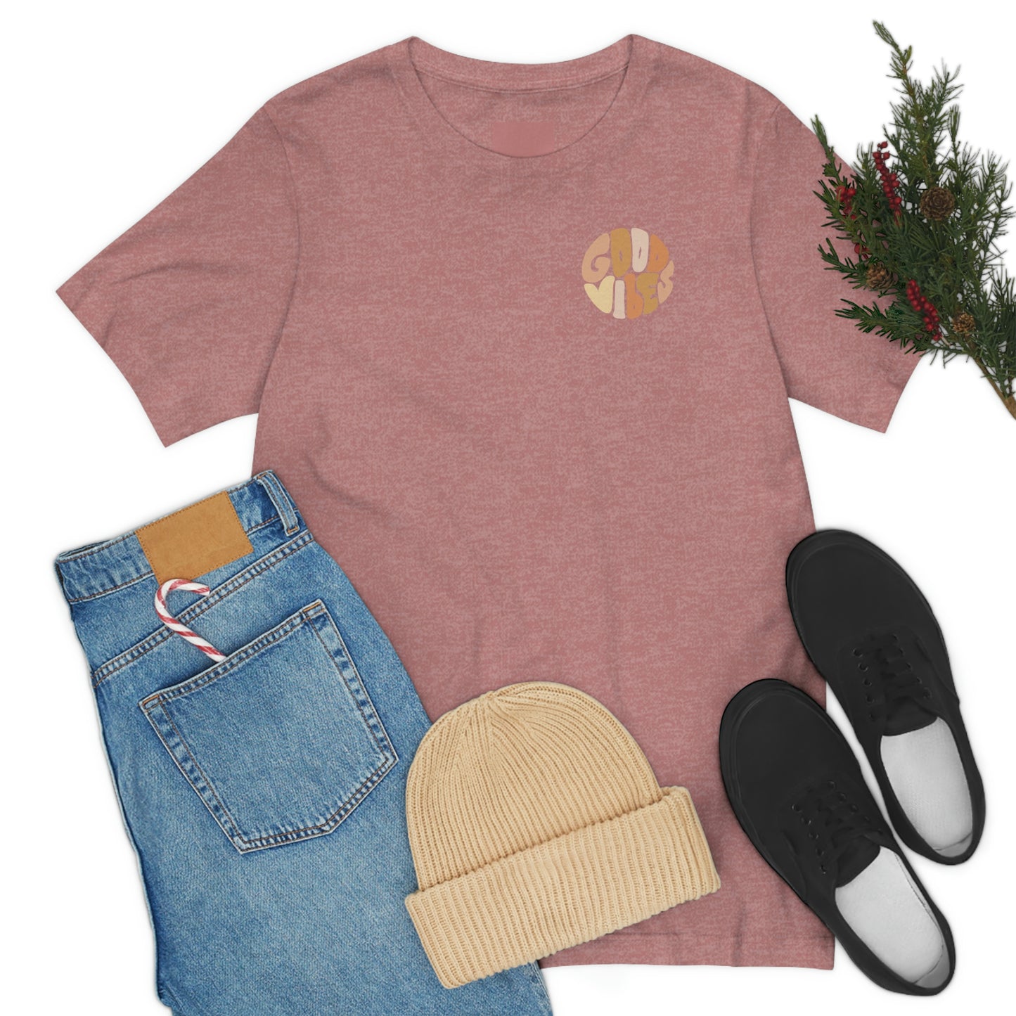 Good Vibes Unisex Jersey Short Sleeve Tee