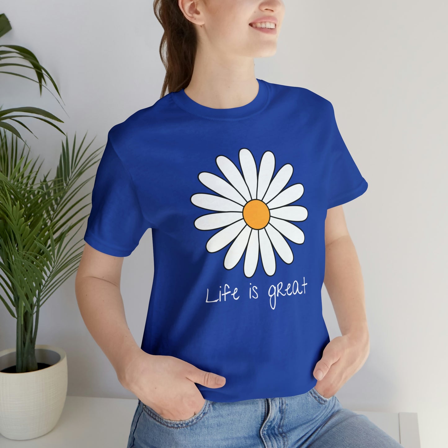 Life is great Unisex Jersey Short Sleeve Tee