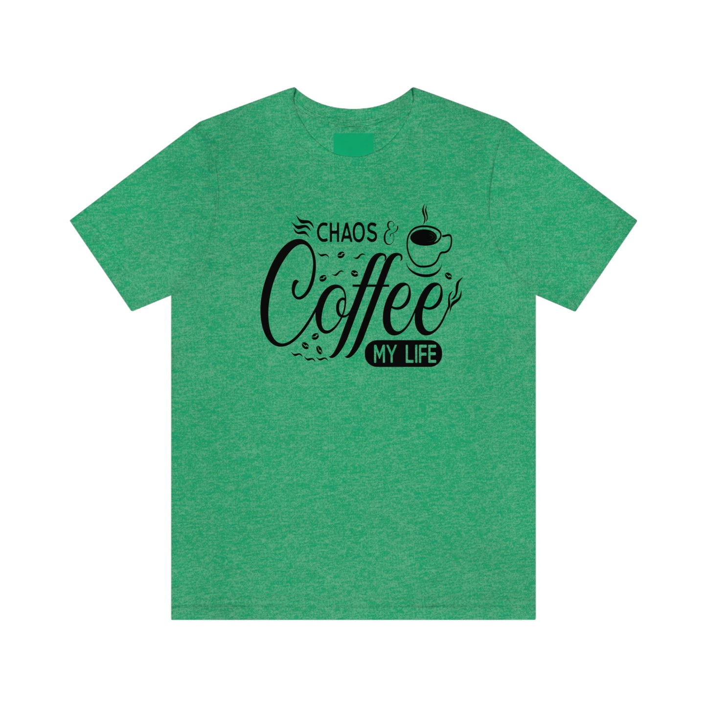 Chaos Coffee Unisex Jersey Short Sleeve Tee