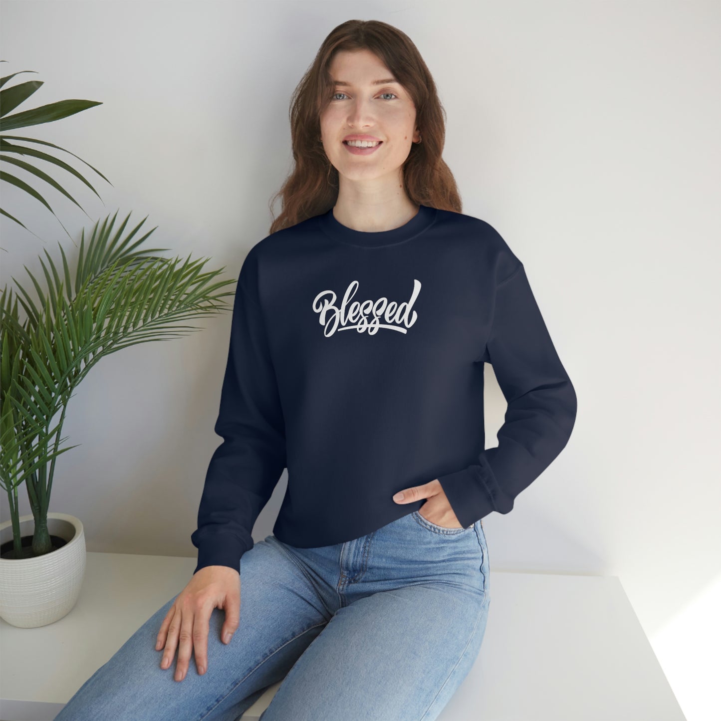 Blessed Unisex Heavy Blend™ Crewneck Sweatshirt