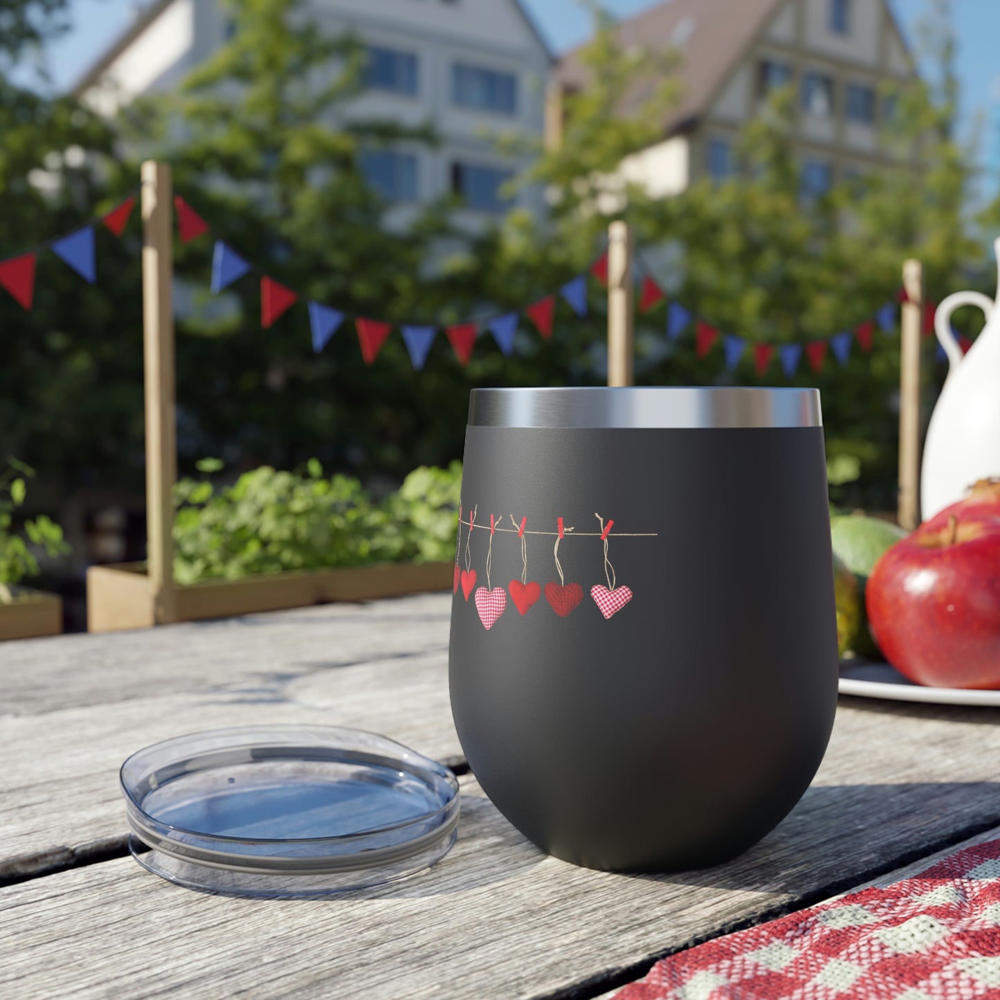 Heart String Copper Vacuum Insulated Cup, 12oz
