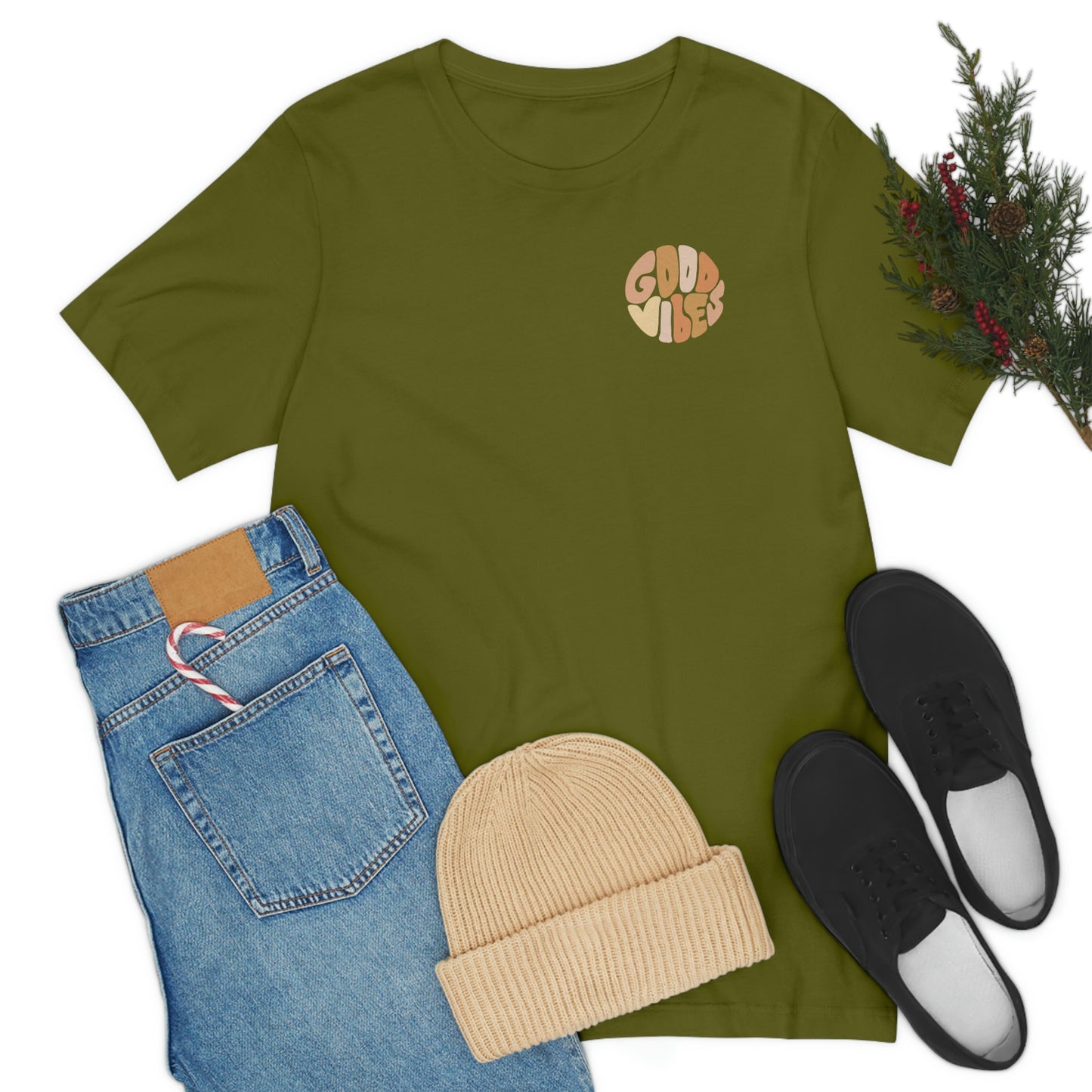 Good Vibes Unisex Jersey Short Sleeve Tee