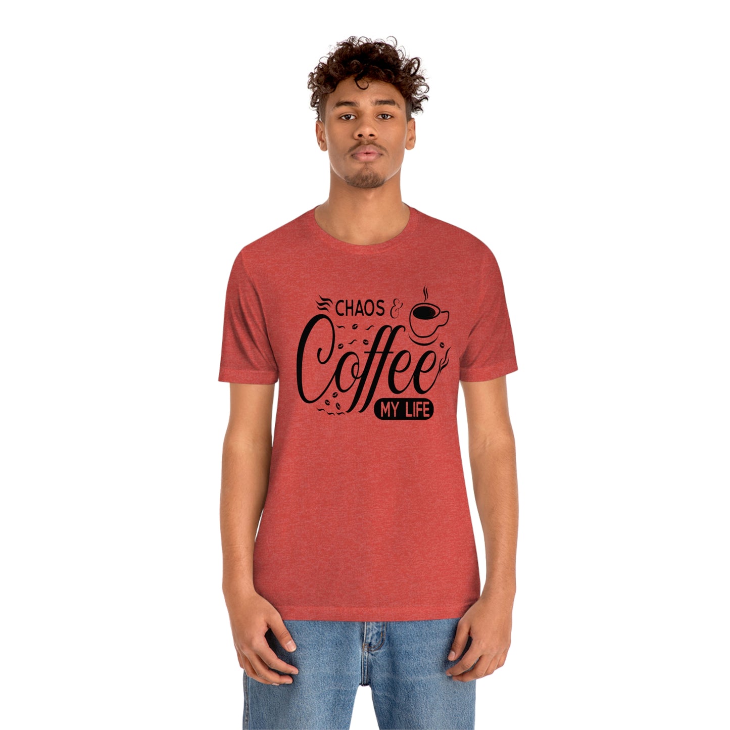 Chaos Coffee Unisex Jersey Short Sleeve Tee