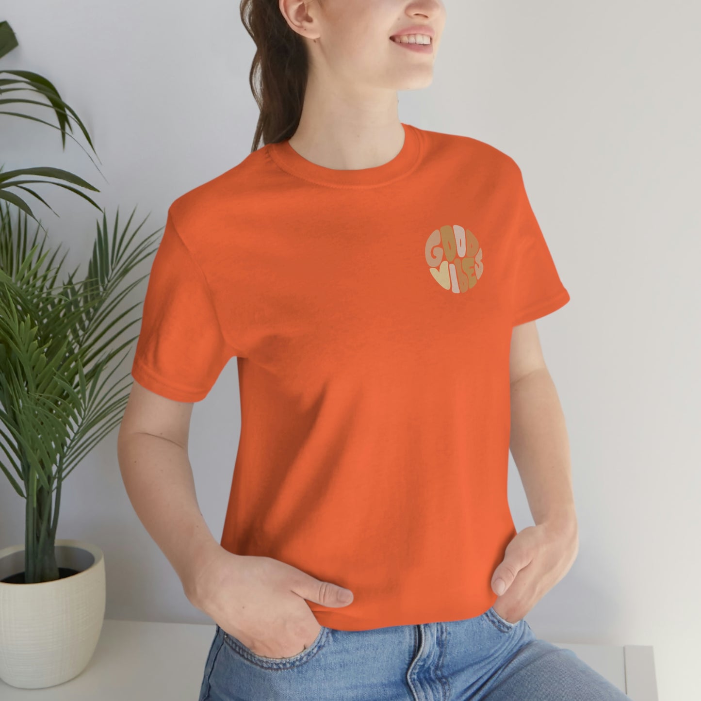Good Vibes Unisex Jersey Short Sleeve Tee