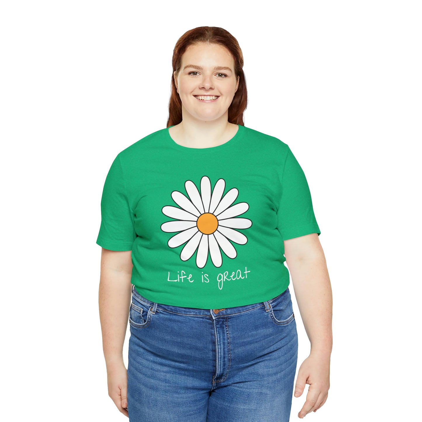 Life is great Unisex Jersey Short Sleeve Tee