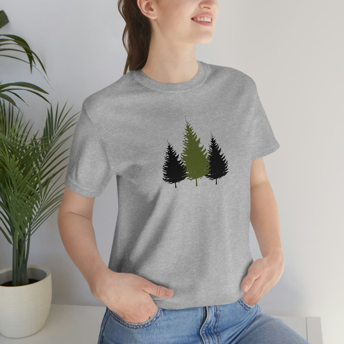 Trees Unisex Jersey Short Sleeve Tee