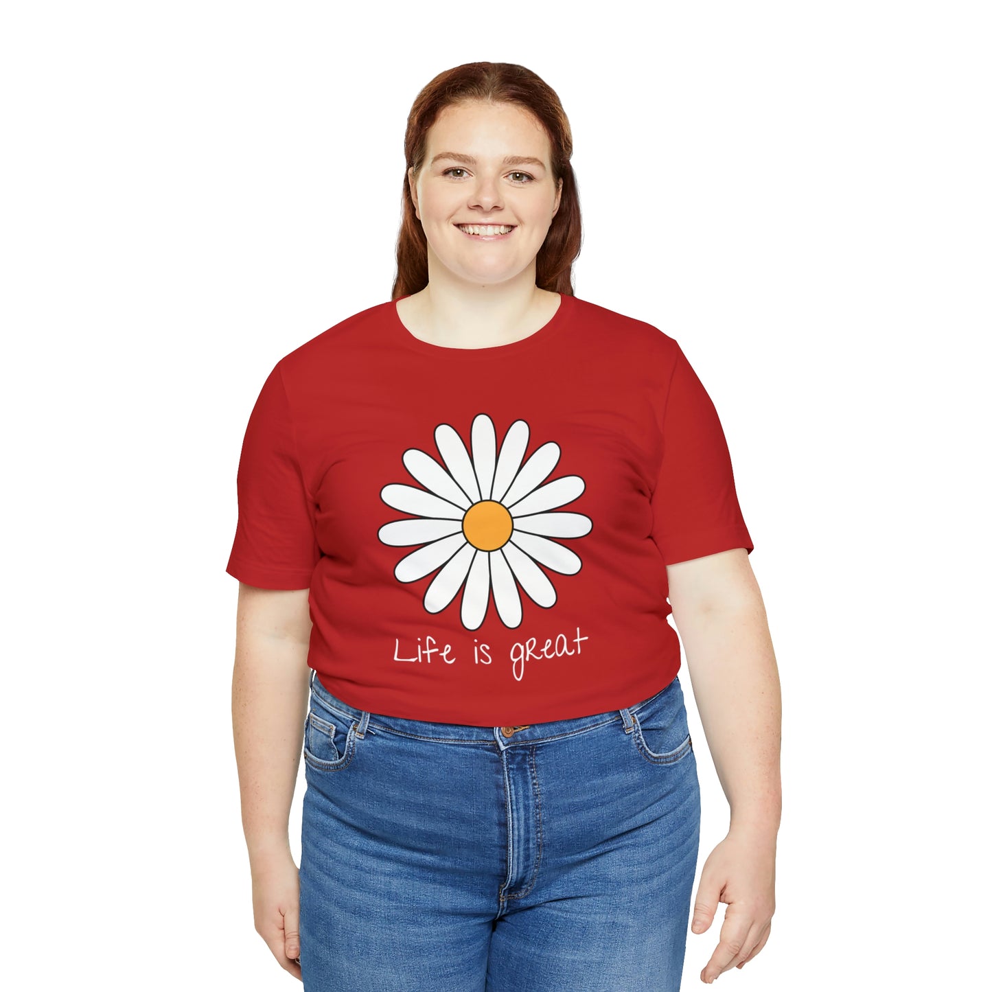 Life is great Unisex Jersey Short Sleeve Tee