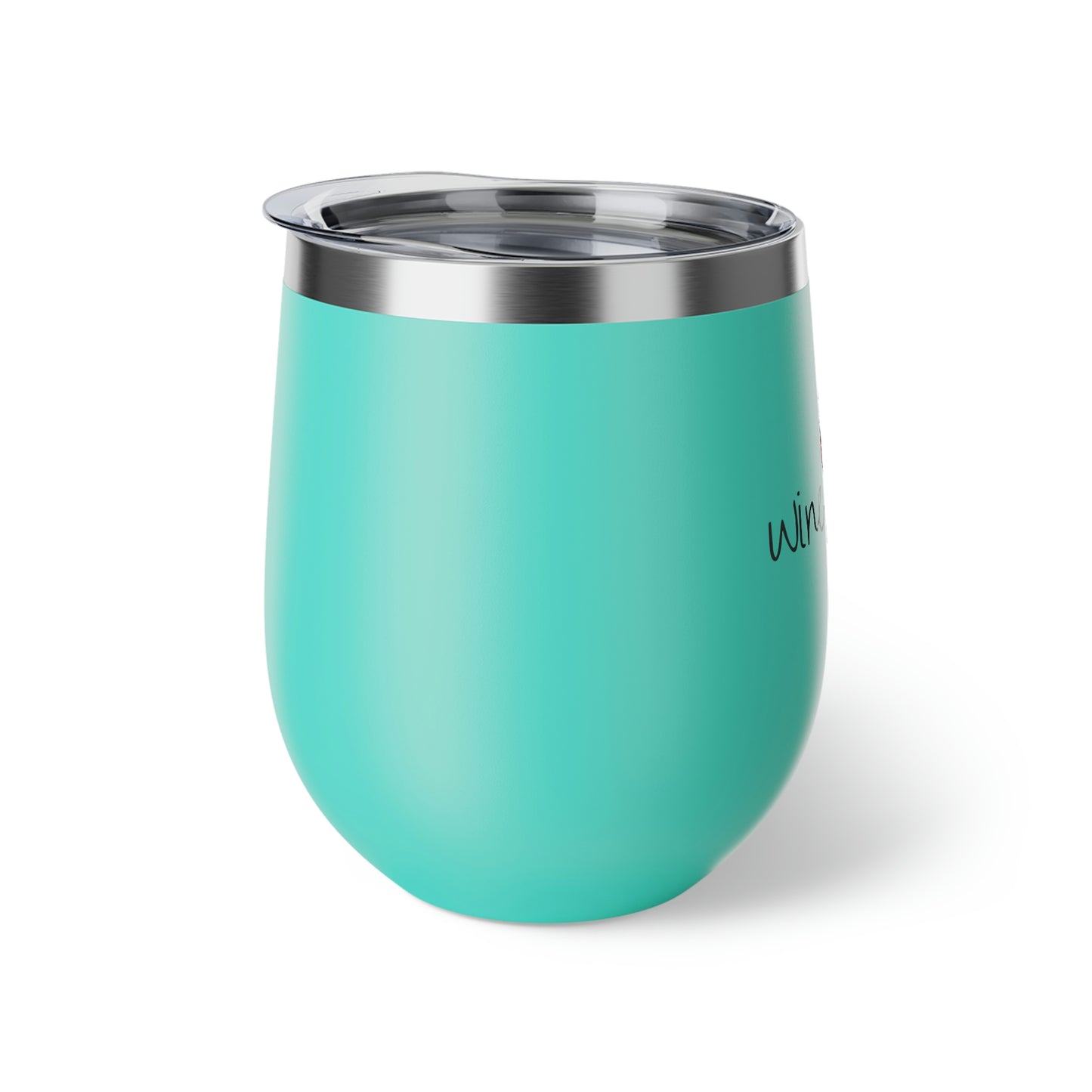 Wine Time Copper Vacuum Insulated Cup, 12oz