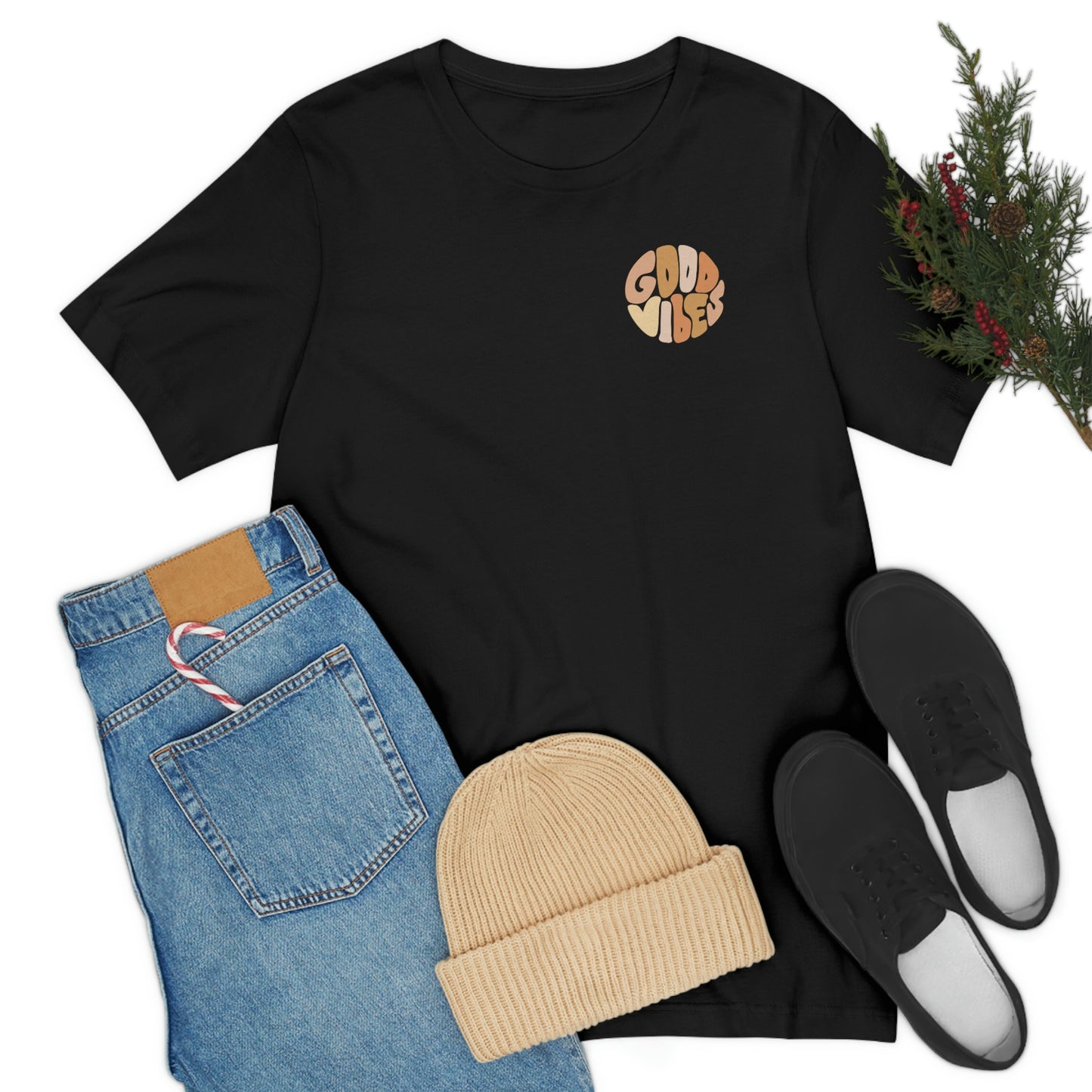 Good Vibes Unisex Jersey Short Sleeve Tee