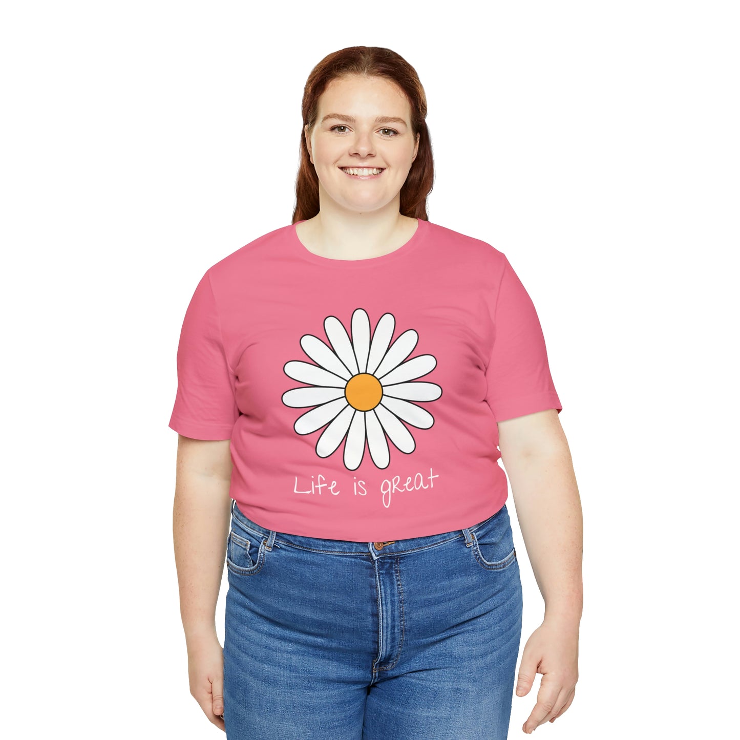 Life is great Unisex Jersey Short Sleeve Tee