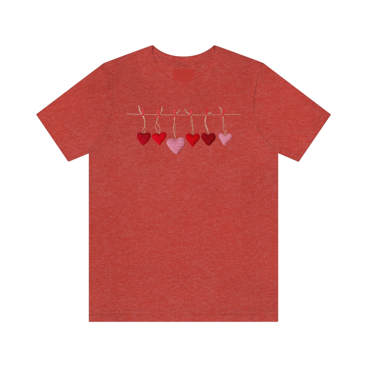 Heart String Unisex Jersey Short Sleeve Tee