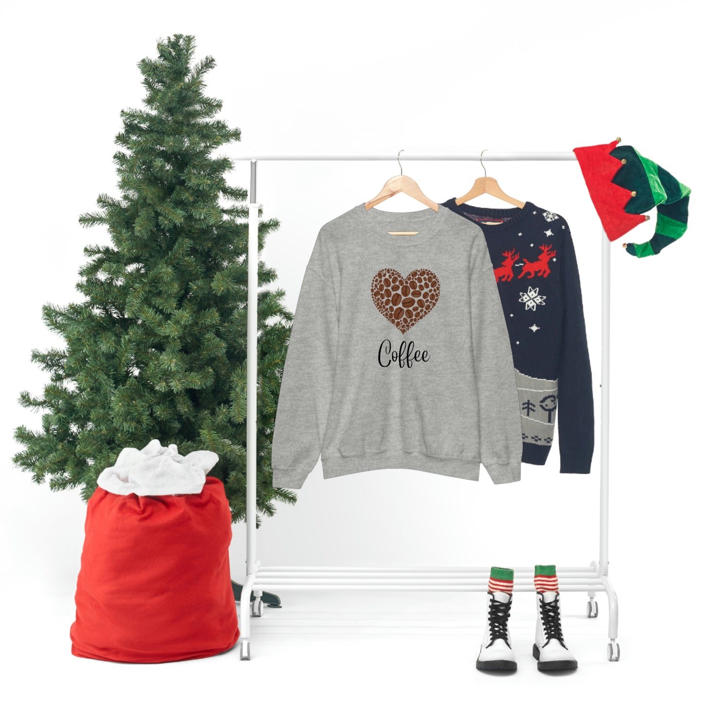 Coffee Unisex Heavy Blend™ Crewneck Sweatshirt
