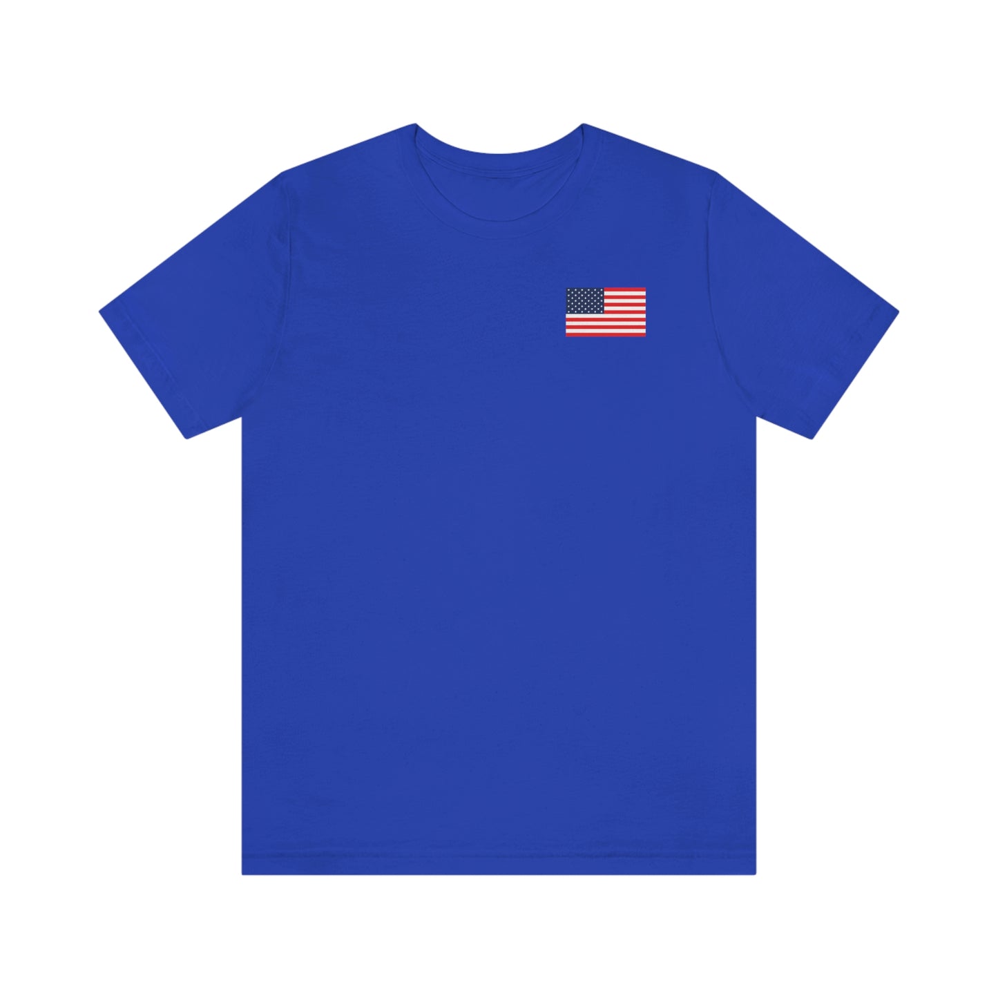 USA Flag Unisex Jersey Short Sleeve Tee
